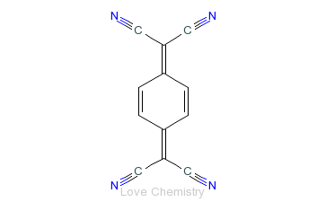 CAS:1518-16-7_7,7,8,8-四氰基对苯二醌二甲烷的分子结构